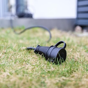 Câble AC supplémentaire 10m noir (option uniquement avec un kit)