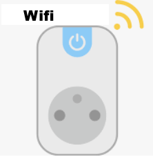 Prise connectée (option uniquement avec un kit)