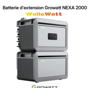 Extension Batterie Growatt NEXA 2000 – Augmentez votre autonomie solaire